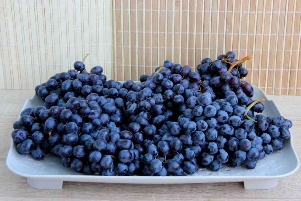 Виноград сечений: нескладні рецепти