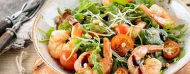 Салат олів'є з креветками: рецепти приготування