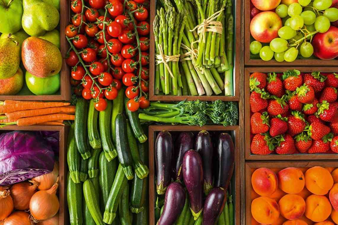 Класифікація овочів і фруктів - схема і специфічні особливості