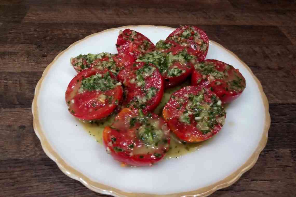 Закуска Помідори по-вірменськи: рецепт приготування та варіанти приготування