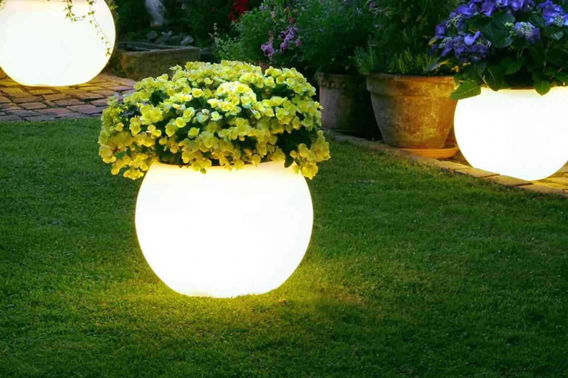 Каміння, що світиться: оригінальне освітлення саду
