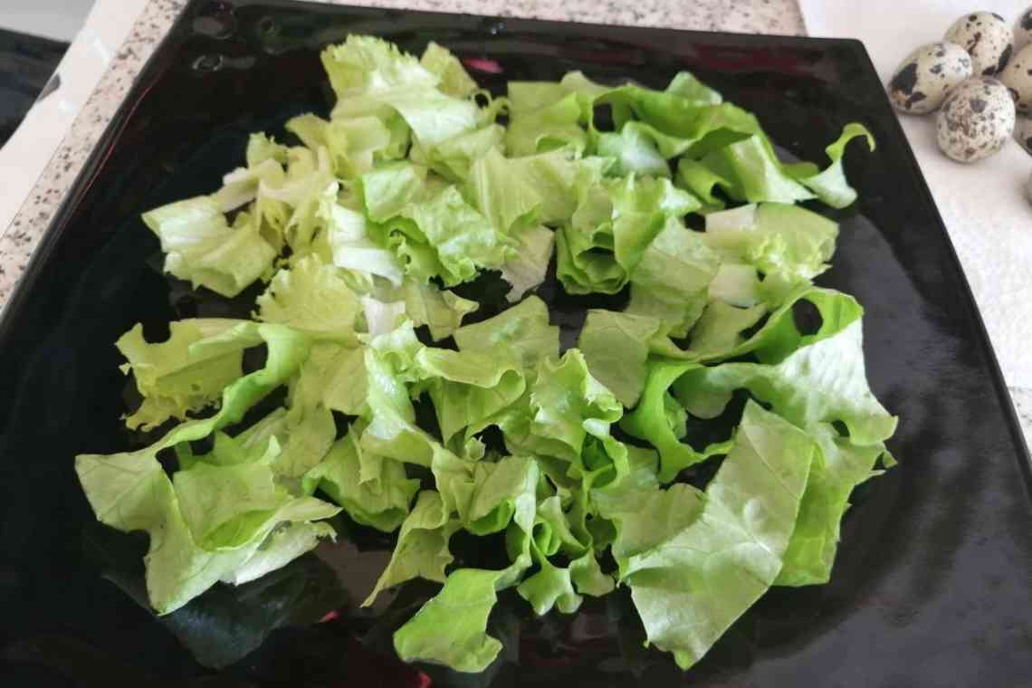 Як правильно зберігати листя салату