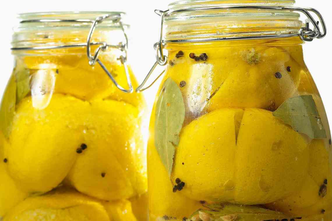 Як приготувати квашені лимони?