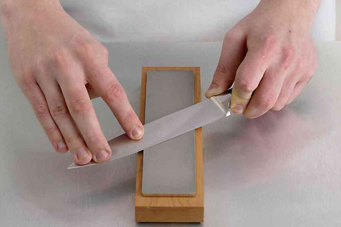 Як вибрати камінь для заточки ножа