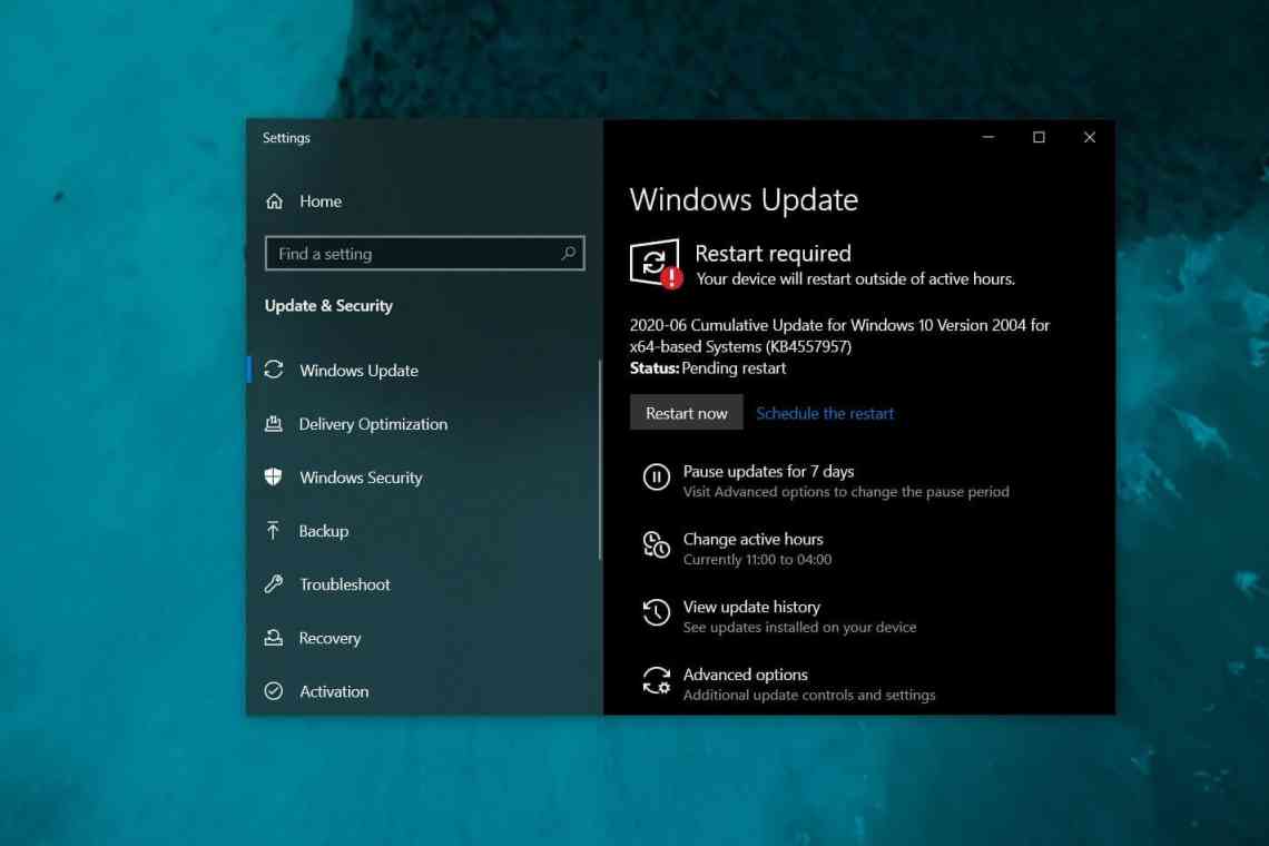 Оновлення Windows 10 20H2 стало доступним інсайдерам