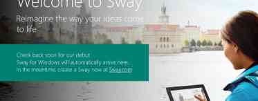 Microsoft представила новий додаток Office Sway для презентацій