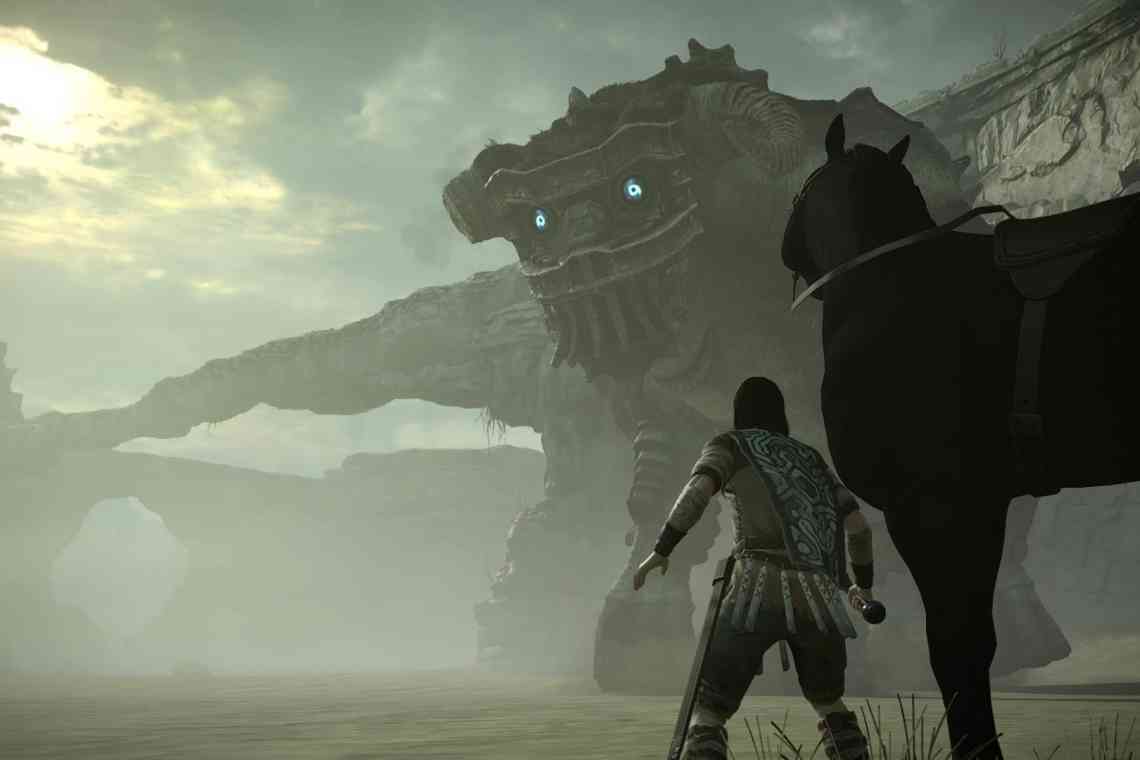 Shadow of the Colossus піднялася на вершину британського чарту