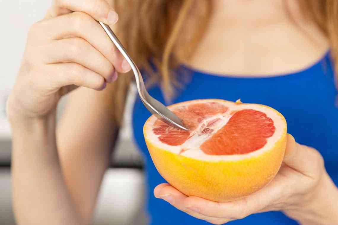 Грейпфрутова дієта для схуднення