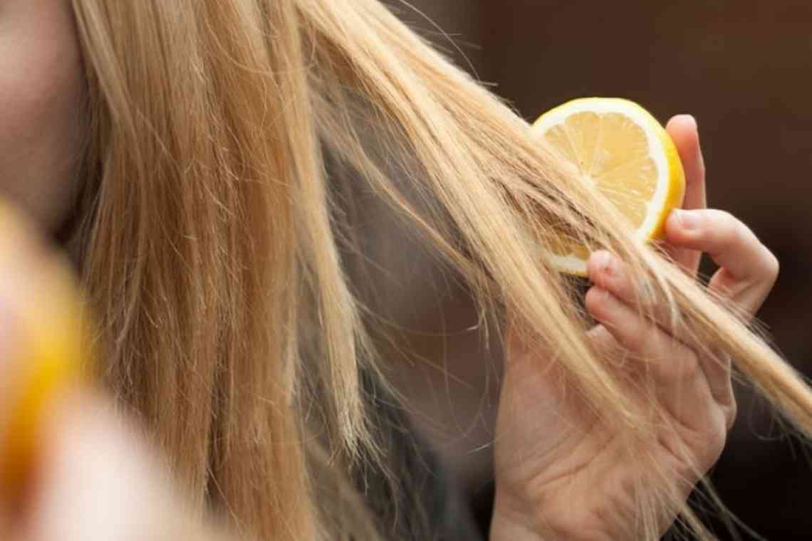 Лимон для блиску і здоров'я волосся