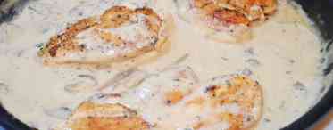 Куряче філе в грибному соусі: покроковий рецепт приготування з фото. Як приготувати куряче філе в грибному соусі в мультиварку?