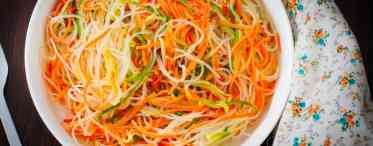 Фунчоза з овочами: рецепти приготування смачного гарніру та гострого салату