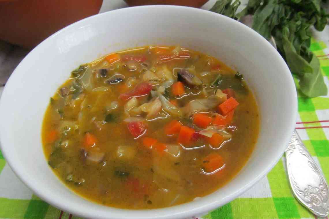 Овочевий суп: прості рецепти