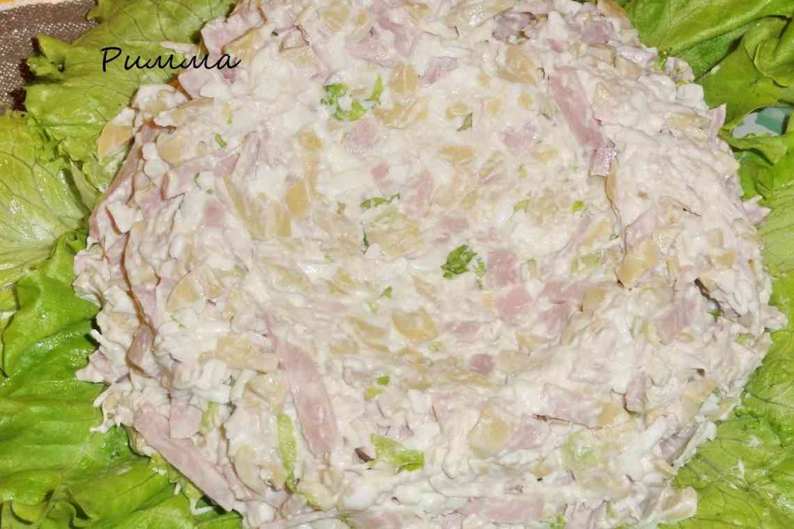 Рецепт смачного салату «Гніздо перепілки»