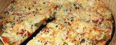 Піца з ковбасою і солоними огірками - прості рецепти