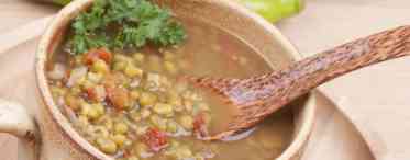 Калорійність горохового супу і способи приготування