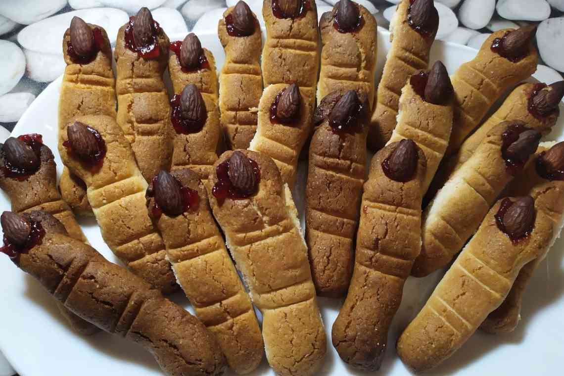Печиво Відьміни пальчики: рецепти приготування