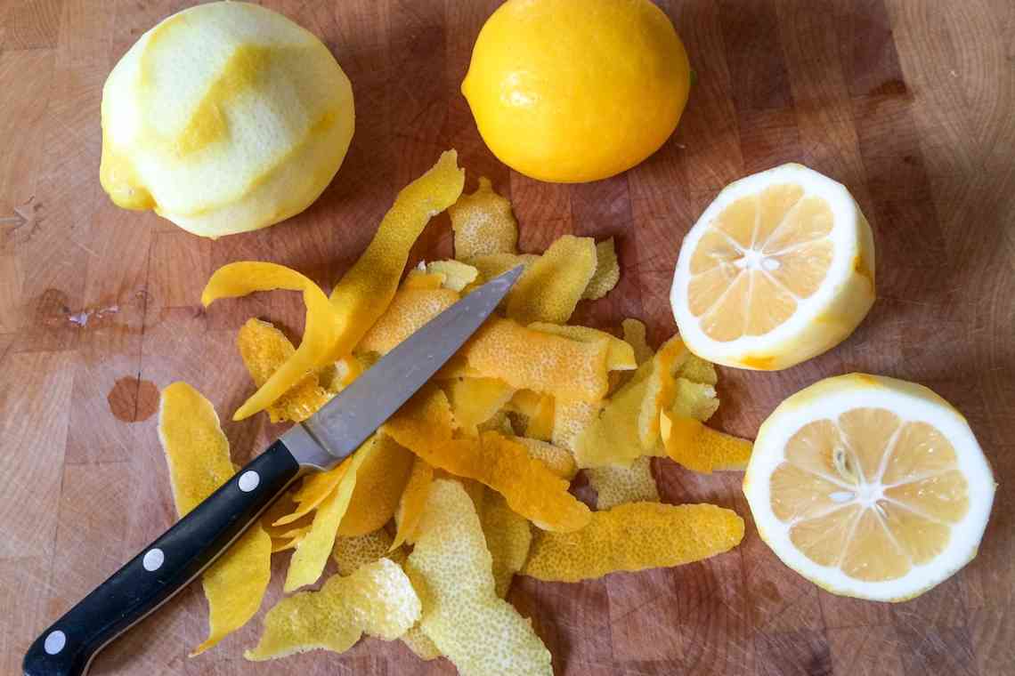 Цедра лимона: застосування, корисні властивості та шкода. Рецепти з цедрою лимона