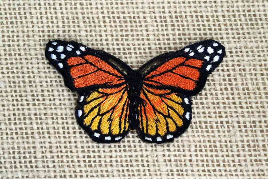 Метелики - вишивка хрестом: схеми та опис