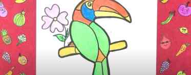 Майстер-клас «Як малювати папугу і ще деяких птахів правильно»
