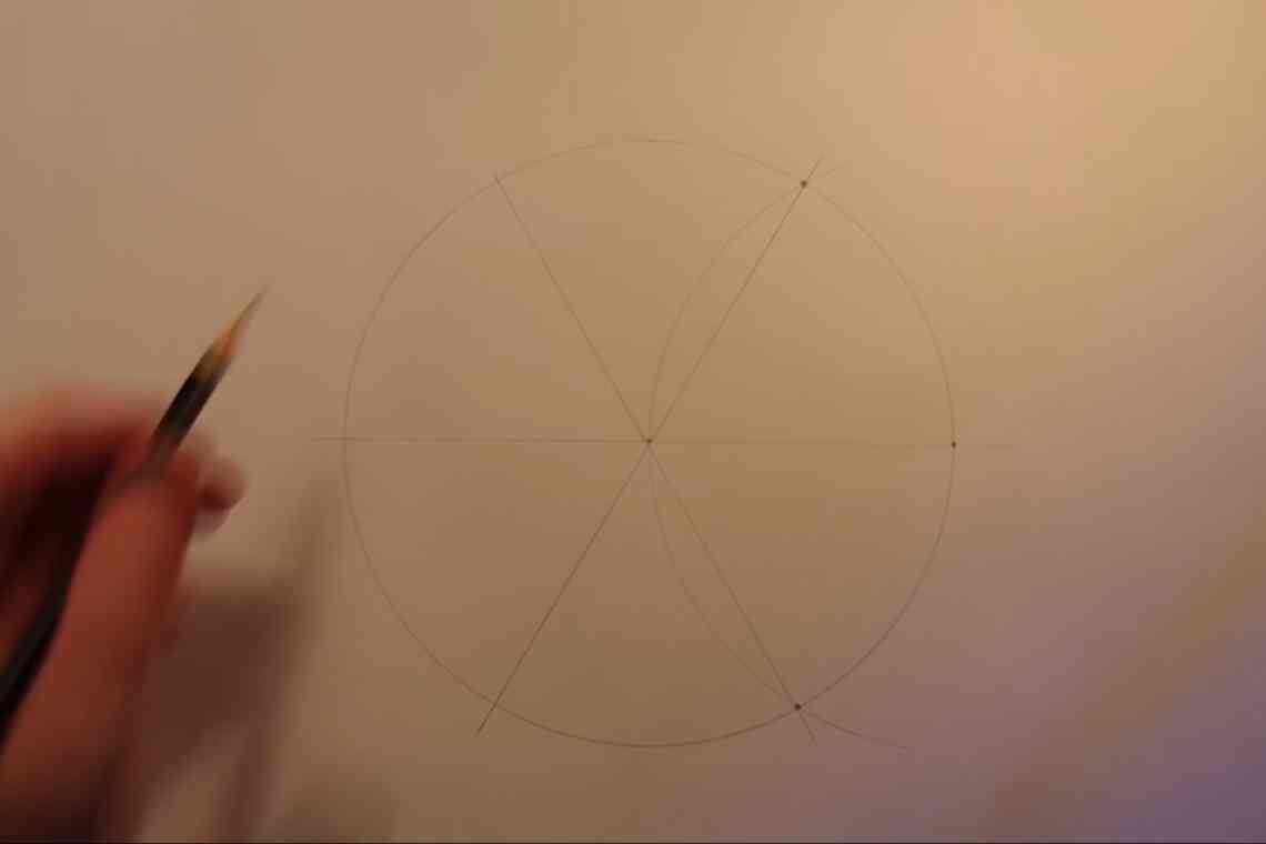 Дізнаємося як правильно намалювати коло без циркуля просто і швидко