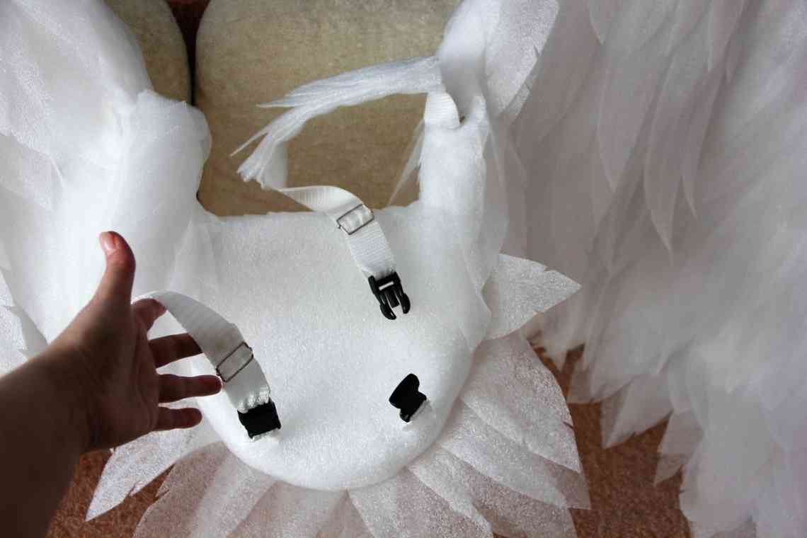 Костюм ангела для дівчинки зробити самому своїми руками. Як створити оригінальний образ на новорічний ранок?