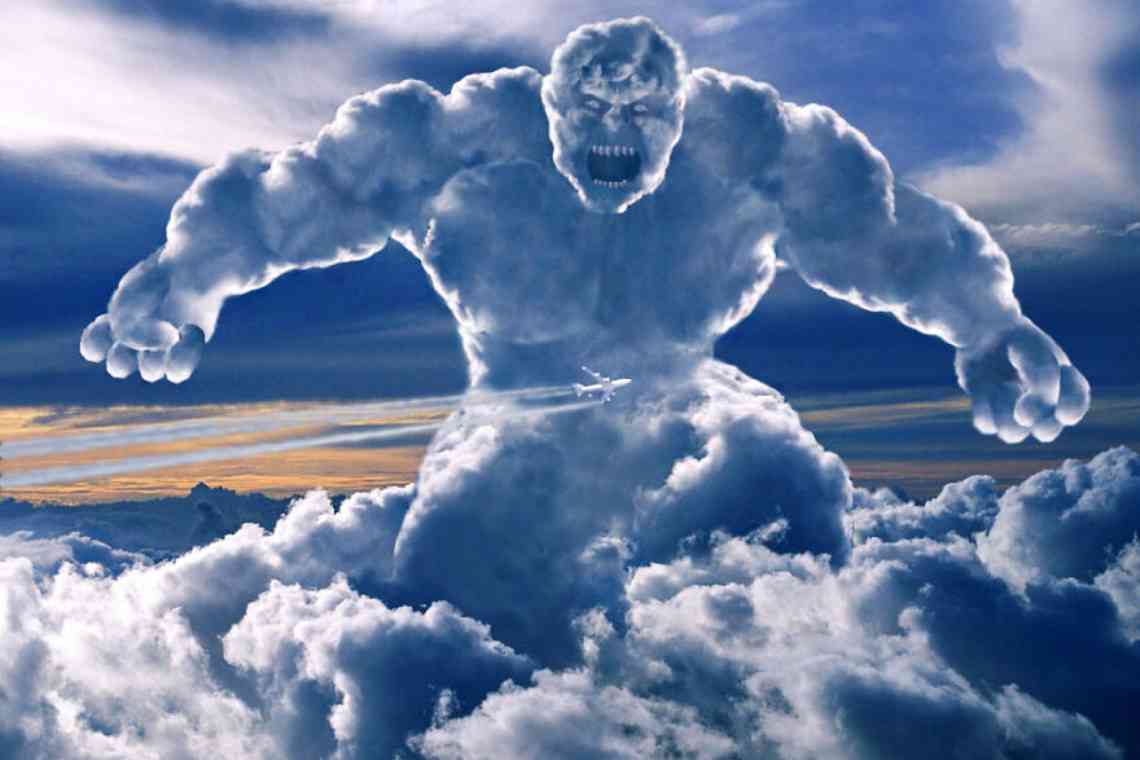 Костюм Тучка або Хмара - небеса на святі