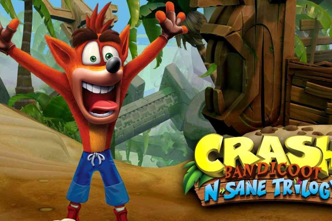 Crash Bandicoot N. Sane Trilogy анонсована для Xbox One, ПК і Nintendo Switch