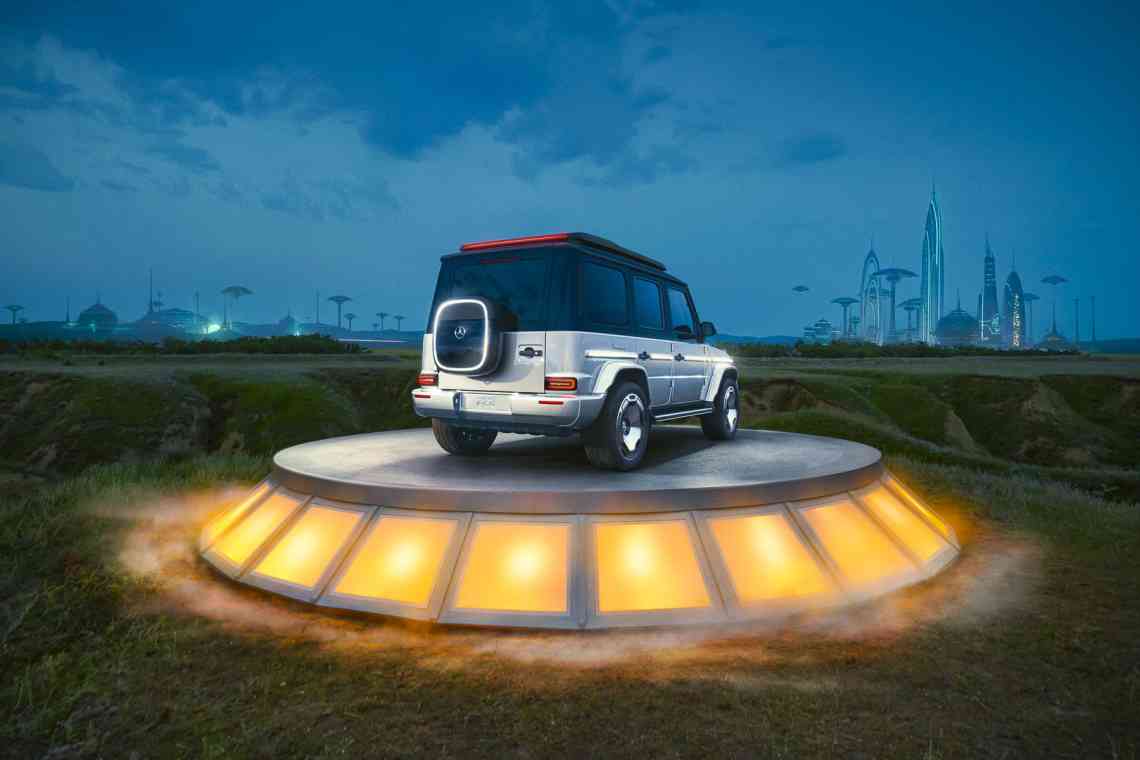 Mercedes-Benz представила електричний концепт позашляховика G-Wagen