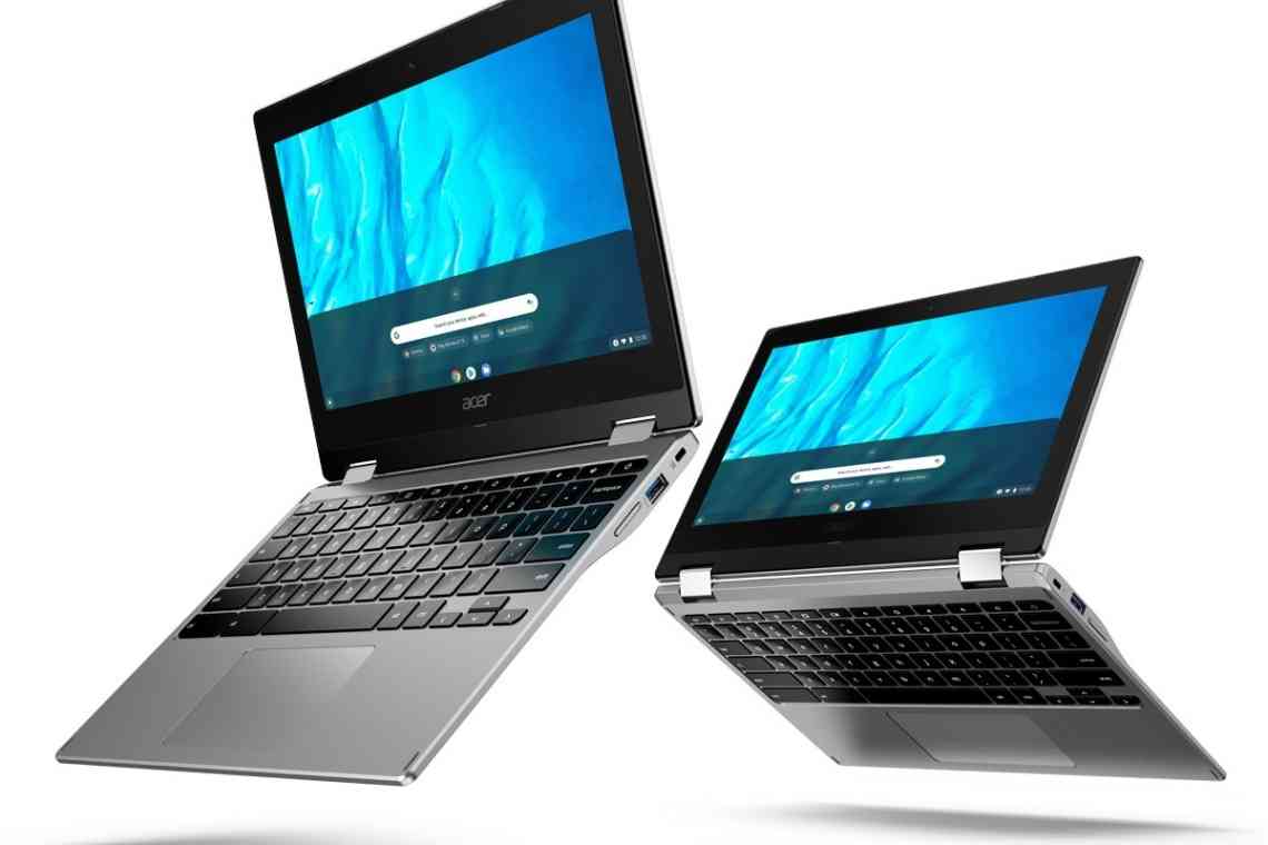 Нові хромбуки Acer - 15 «ноутбук-трансформер Chromebook Spin 15 і дві 13» моделі для бізнесу