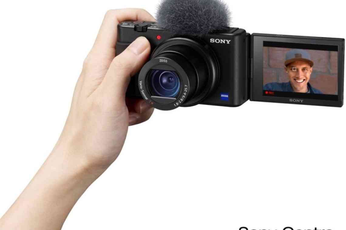 Sony представила BloggerCam ZV-1 - відеокамеру для блогерів