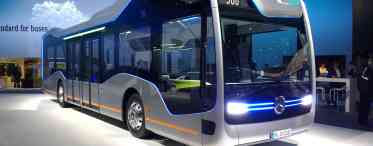 Безпілотний автобус майбутнього в виставі Mercedes-Benz 