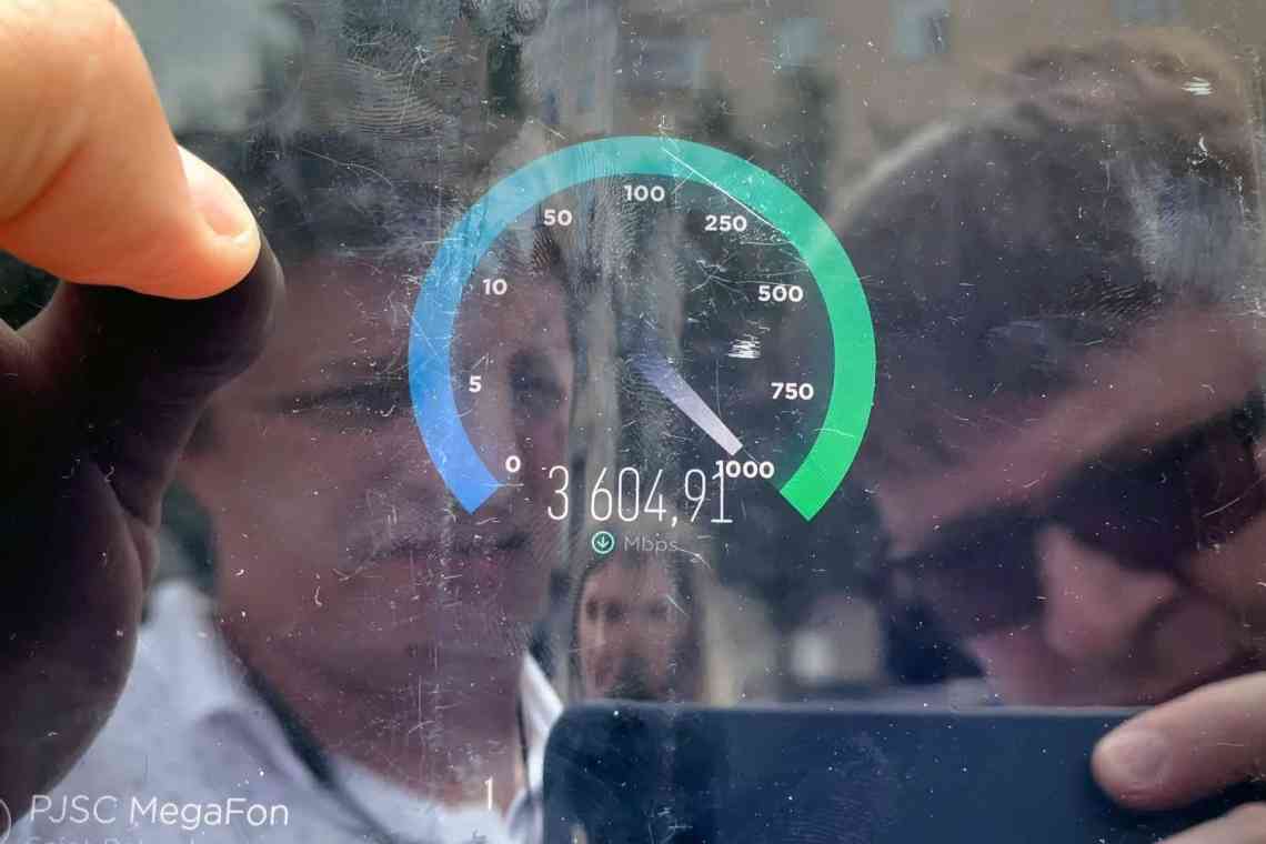 Тести ZTE реальних мереж 5G в Китаї показали середню швидкість в 1000 Мбіт/с