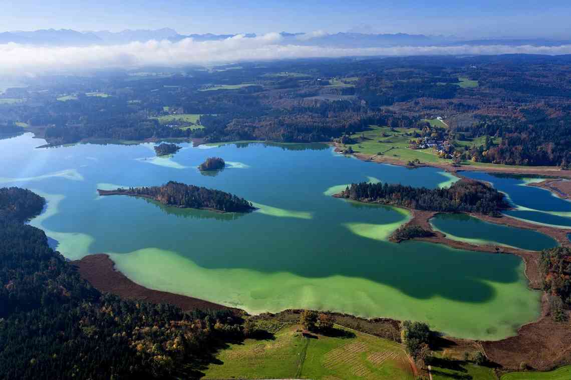 Німеччина - природа і клімат. Річки й озера Німеччини