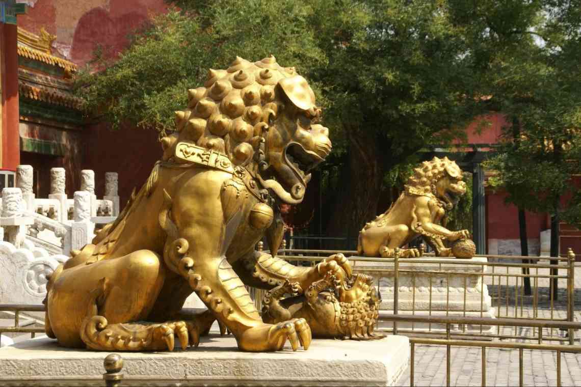 Китайський лев у традиційній культурі Піднебесної