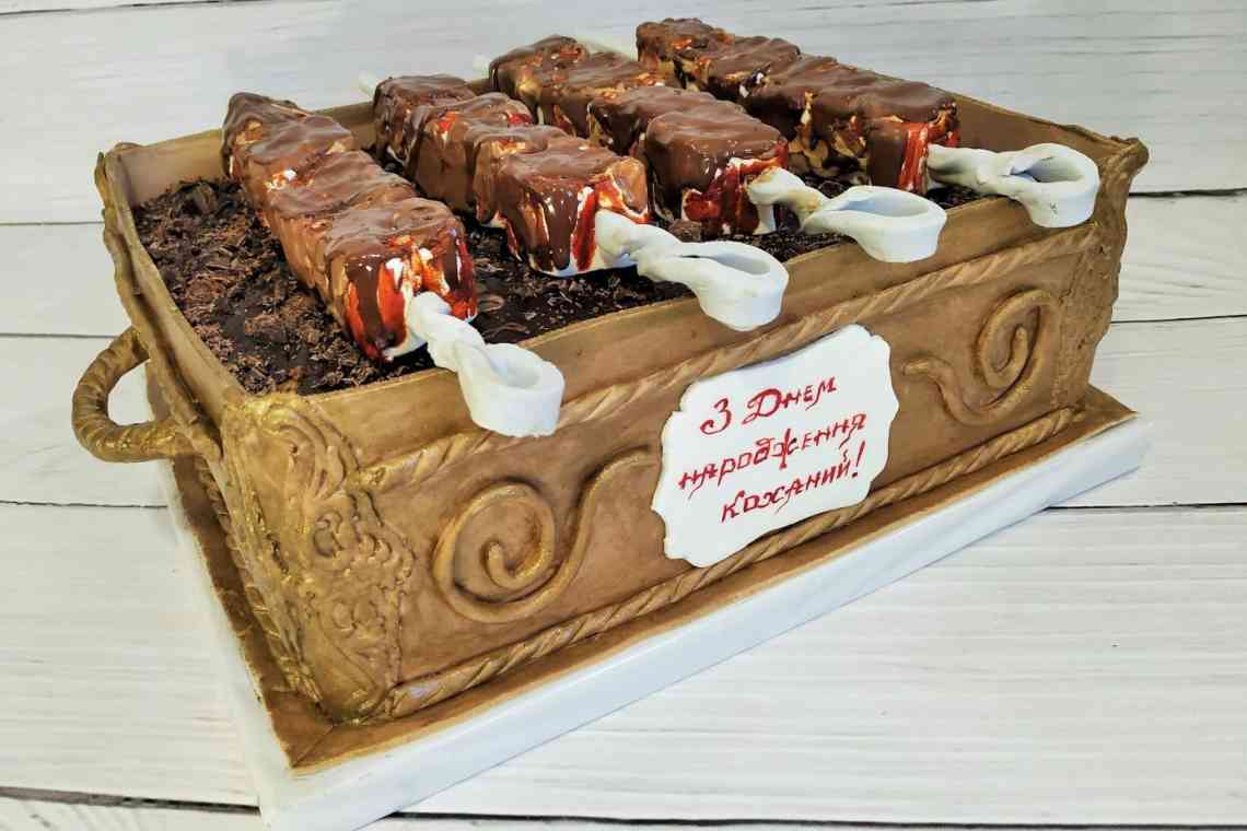 Кумедні торти для чоловіка на день народження