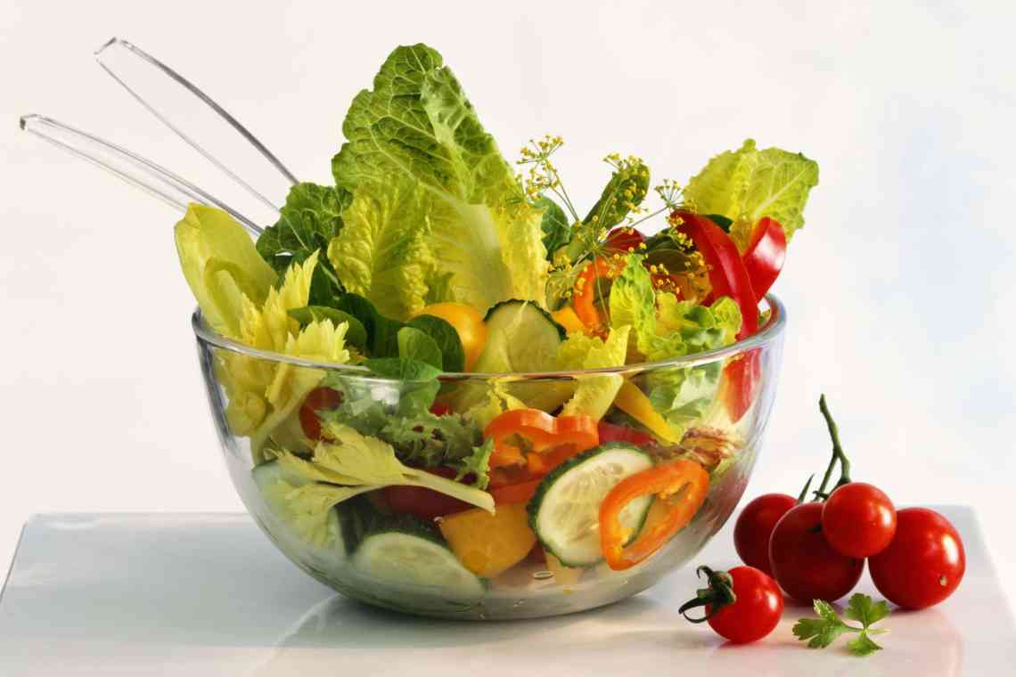 Свіжі овочі: якість, зберігання, рецепти корисних салатів