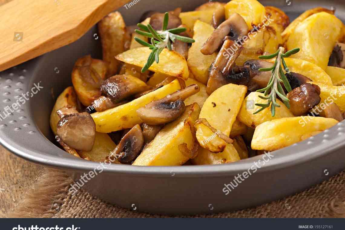 Смажена картопля: рецепт приготування з фото