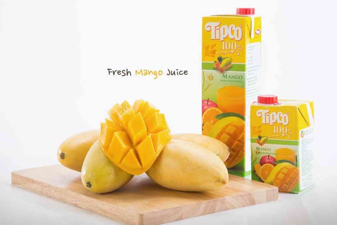 Сік манго: склад, корисні та шкідливі властивості