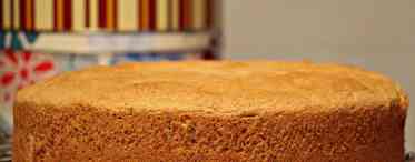 Пиріг (рецепт) бісквітний: покроково з фото