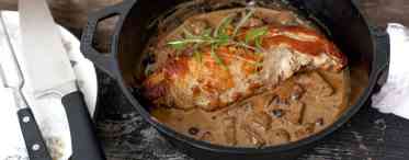 Свинина в сметанному соусі: рецепт приготування з фото