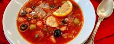 М'ясна солянка - суп, рецепт якого порожній