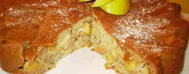 Домашній пиріг з яблуками з журавлиною: прості рецепти