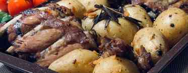 Свинячі ребришки з картоплею: смачні рецепти