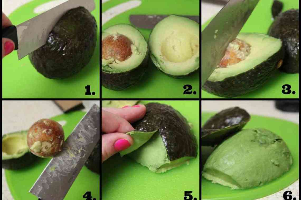 Дізнаємося як чистити авокадо і як його є правильно