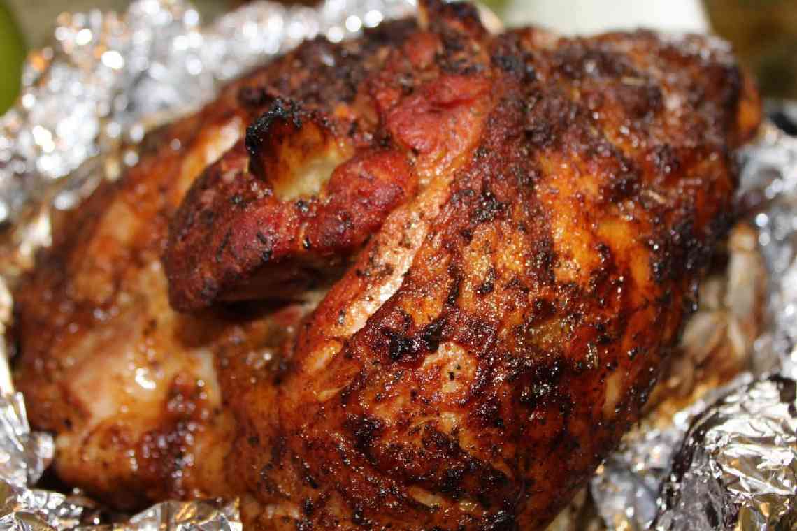 Рецепт свинини з гречкою в духовці