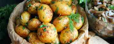 Запечена картопля: рецепт приготування з фото