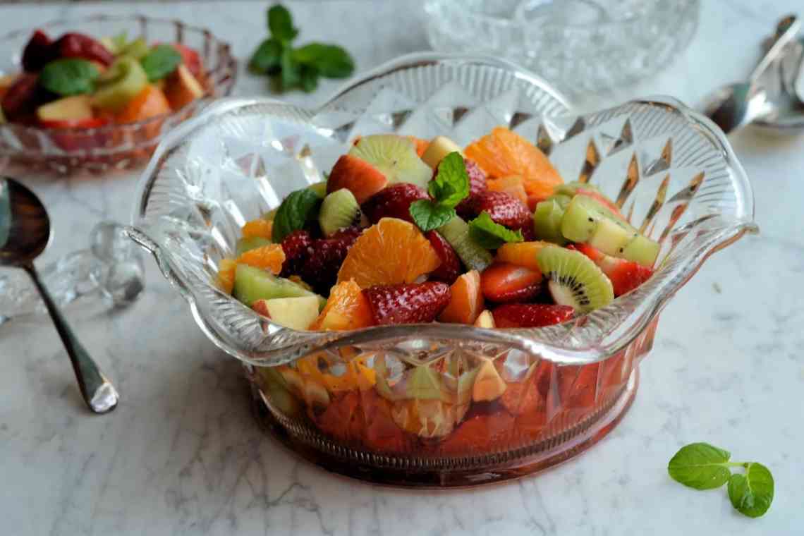 Десерти з фруктів: рецепт приготування з фото