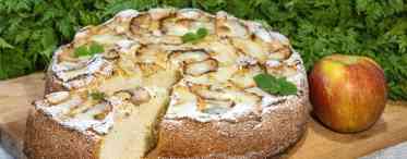 Яблучний пиріг: з дріжджового тіста, на сметані, вегетаріанський
