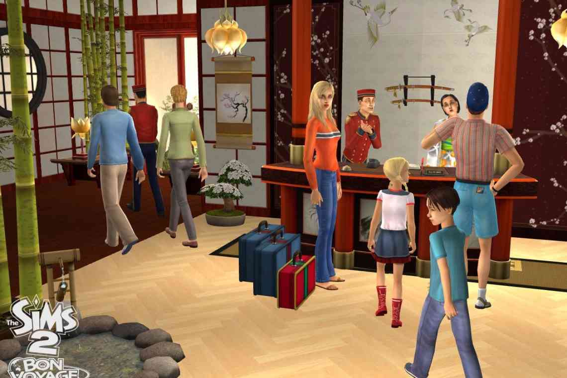 Як телепортуватися в Sims 2 Bon Voyage?