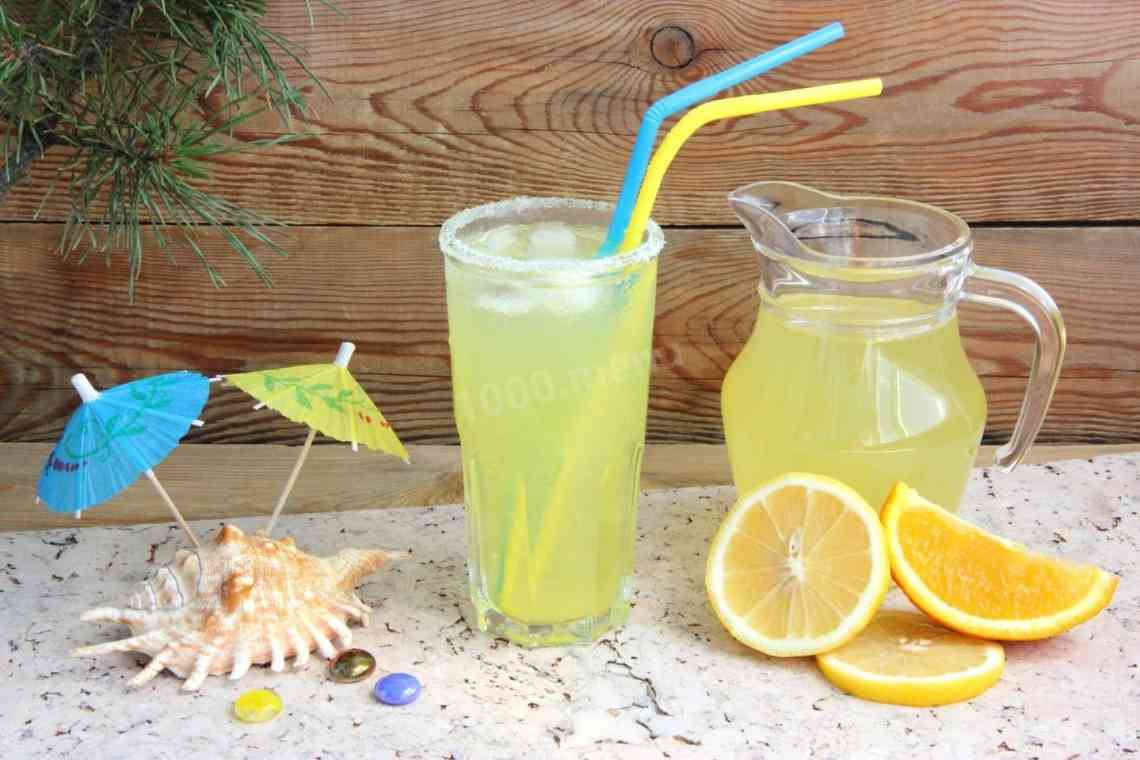 Як приготувати апельсиновий лимонад